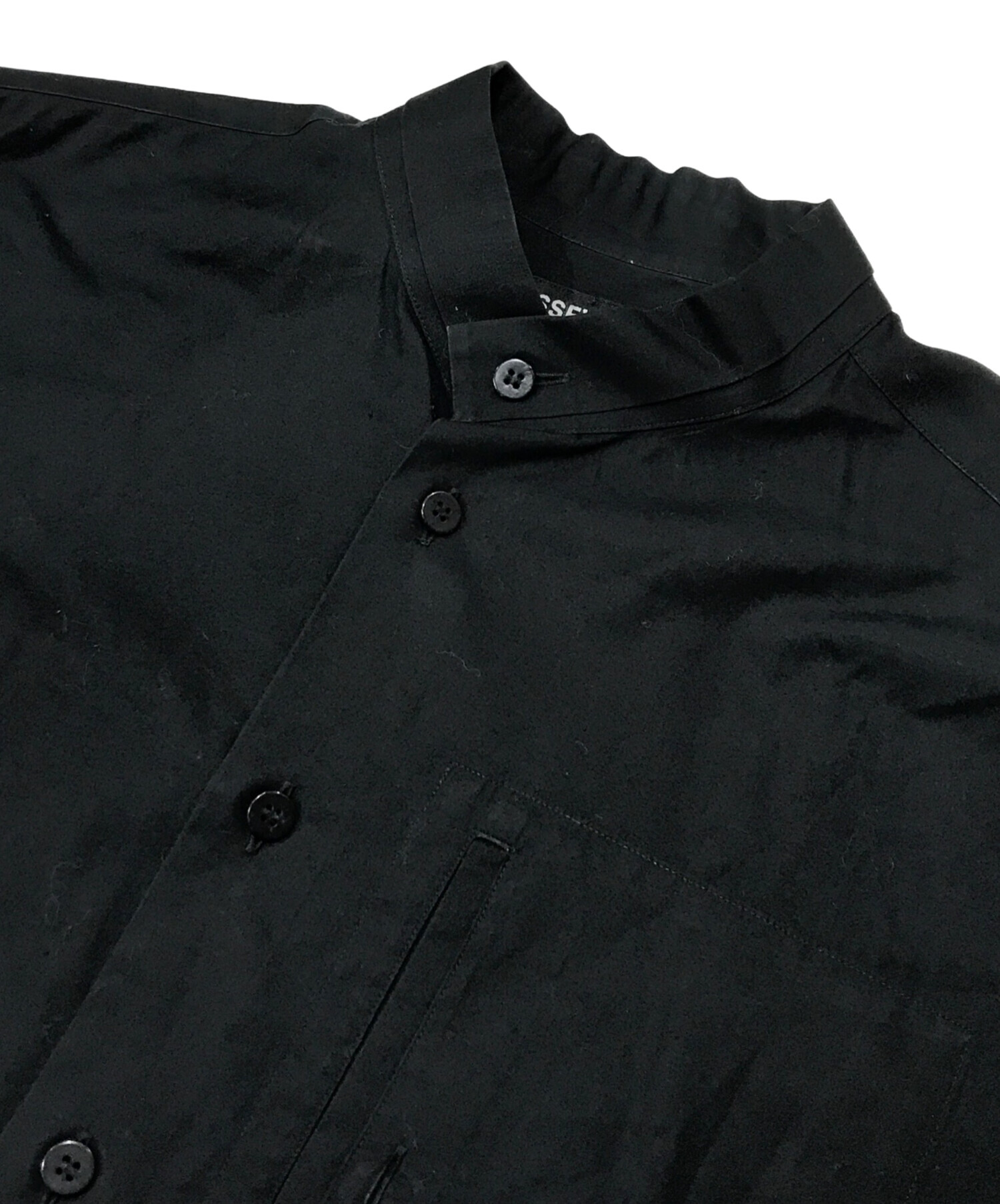 中古・古着通販】ISSEY MIYAKE (イッセイミヤケ) スタンドカラーシャツ