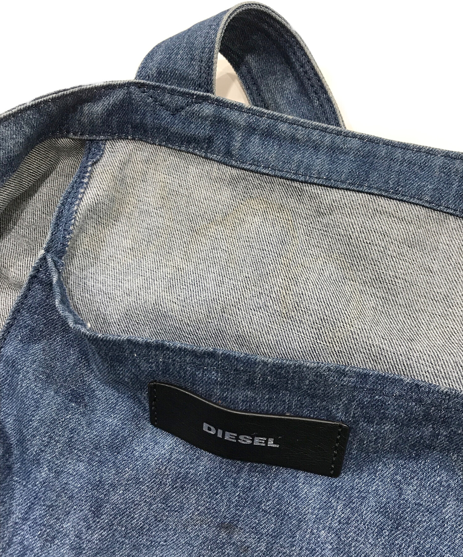 中古・古着通販】DIESEL (ディーゼル) デニムトートバッグ
