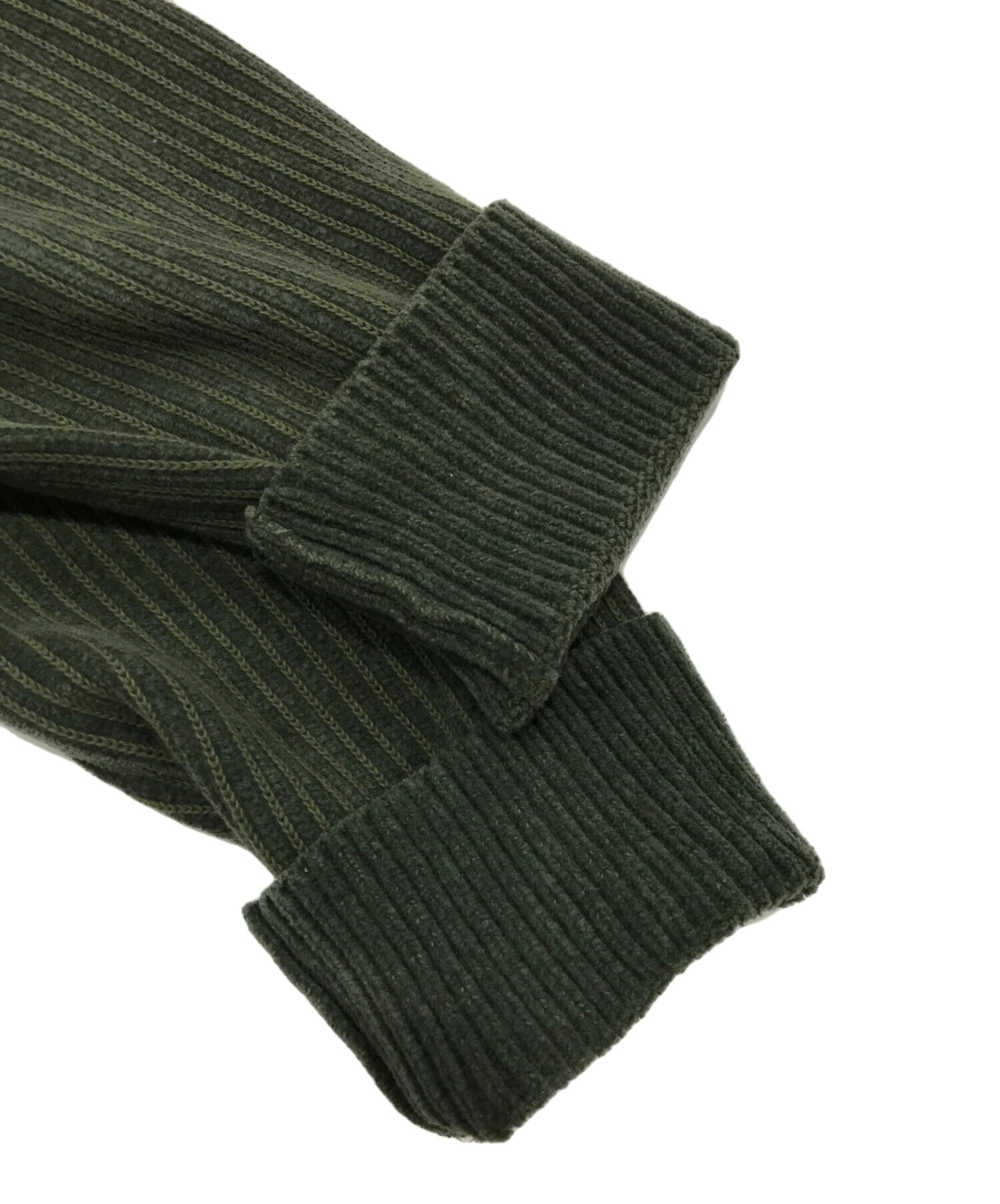 STONE  オリーブグリーン ニット 中古・古着通販】STONE ISLAND (ストーンアイランド) COTTON CHENILLE