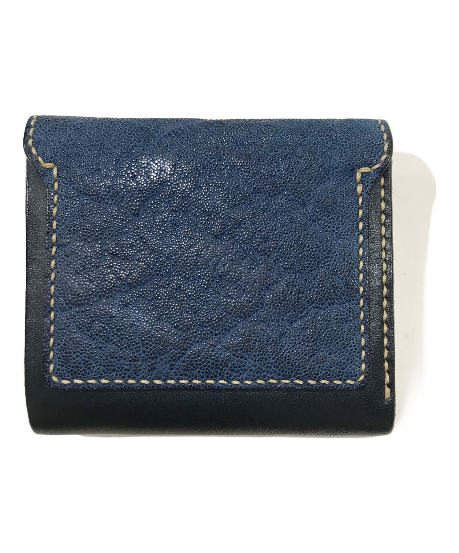 中古・古着通販】MOTO (モト) COMPACT WALLET ネイビー｜ブランド