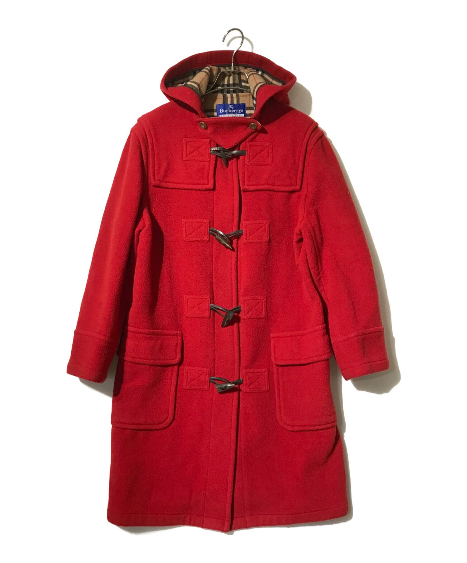 中古・古着通販】Burberry's (バーバリーズ) ダッフルコート レッド