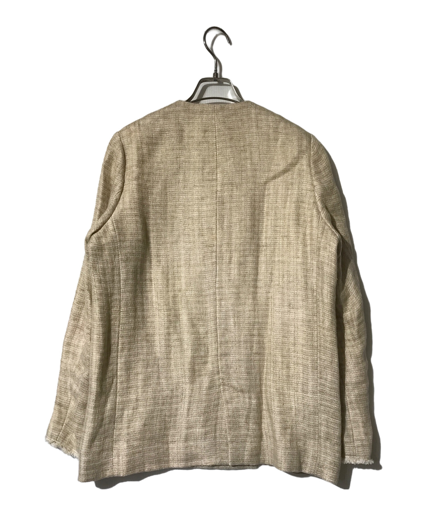 中古・古着通販】RIAM-PLAGE (リアムプラージュ) ノーカラージャケット