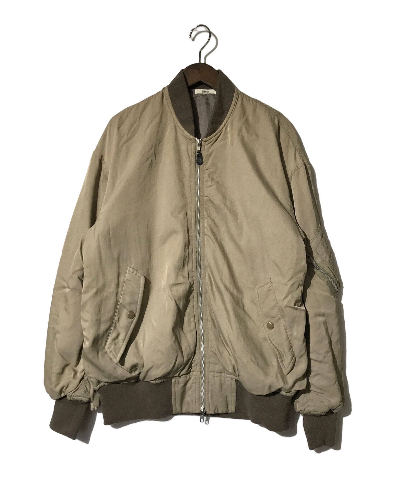 SCENTOF セントオブ ブルゾン（その他） M ベージュ 【古着】【中古  