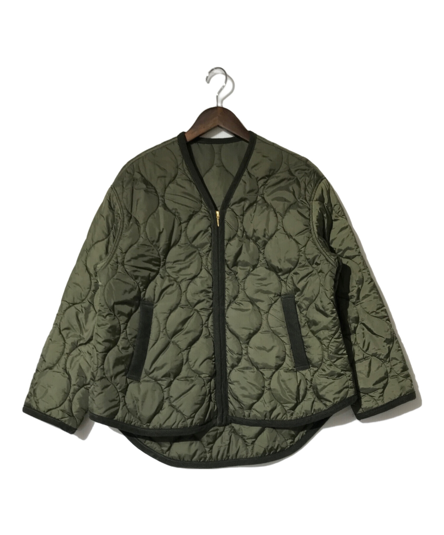 中古・古着通販】RIVE DROITE (リヴドロワ) キルティングミドルコート