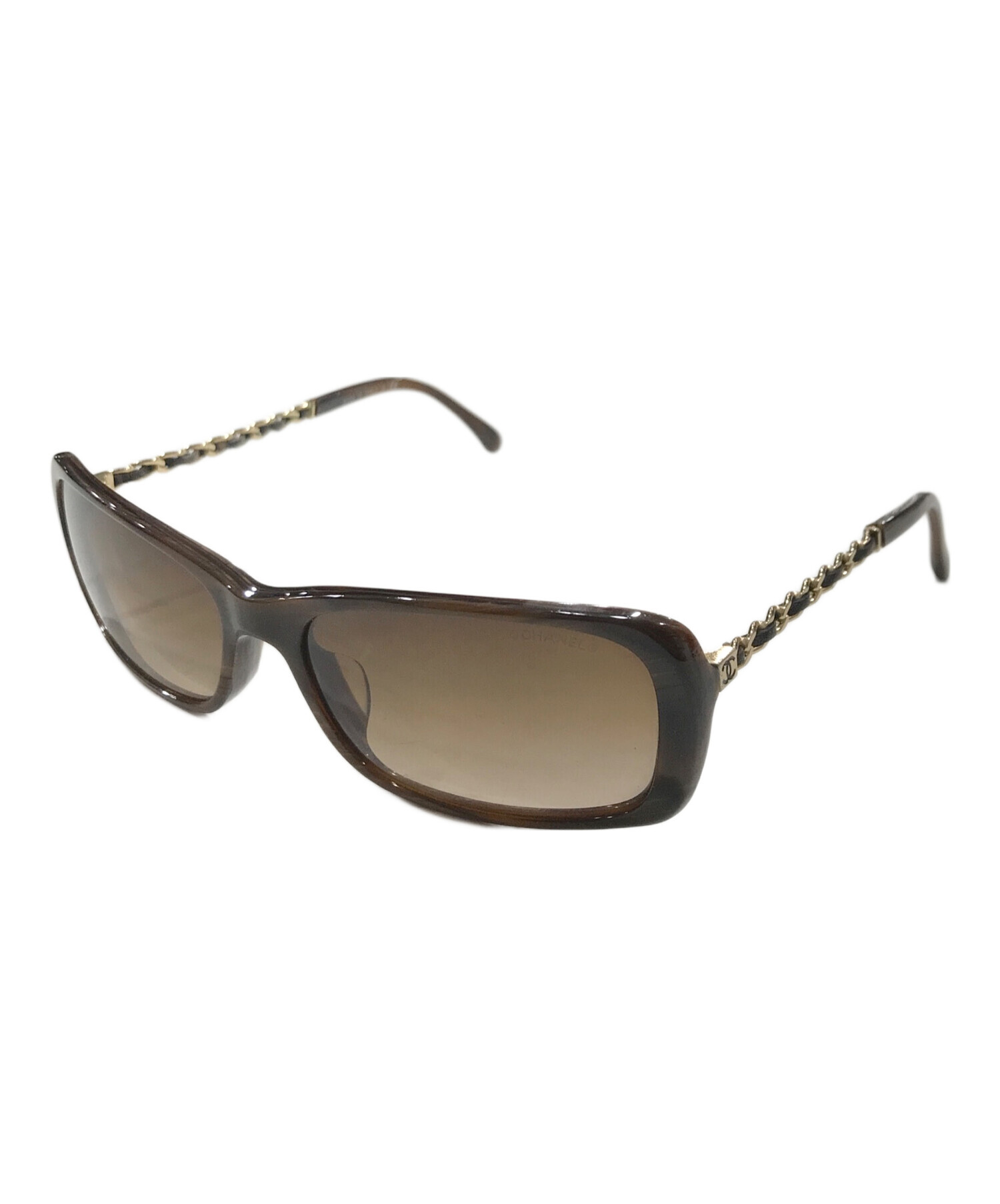 CHANEL シャネル チェーン サングラス CHANEL(シャネル) グラスチェーンサングラスサングラス ゴールド