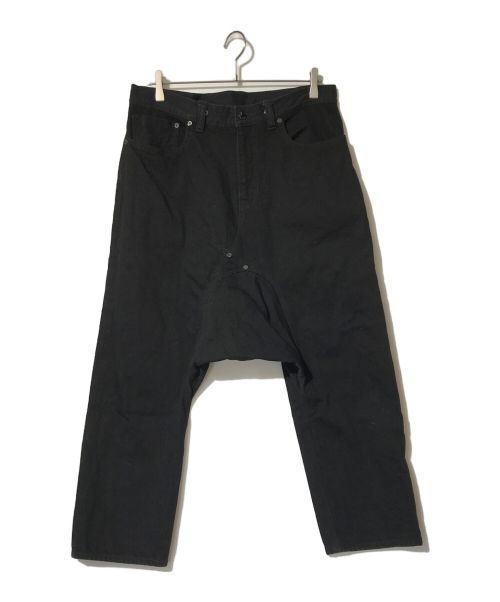 GANRYU コムデギャルソン デニム サルエルパンツ EL-P003 GANRYU ガンリュウ コムデギャルソン 異素材 サルエルパンツ デニム