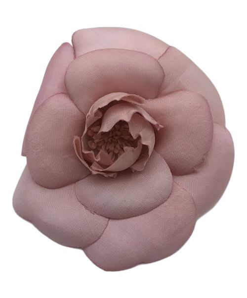 中古・古着通販】CHANEL (シャネル) カメリアブローチ ピンク