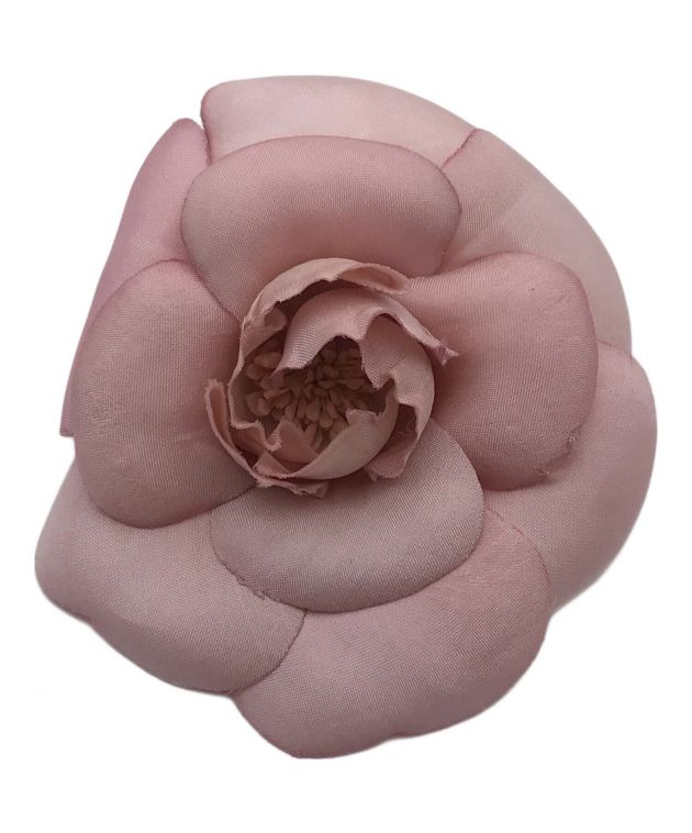 中古・古着通販】CHANEL (シャネル) カメリアブローチ ピンク