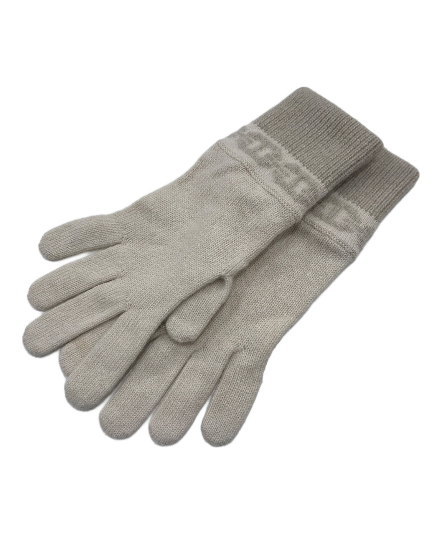 中古・古着通販】HERMES (エルメス) ヘヴン カシミヤ 手袋 ベージュ 