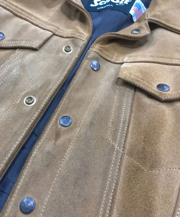 中古・古着通販】Schott (ショット) スエードトラッカージャケット