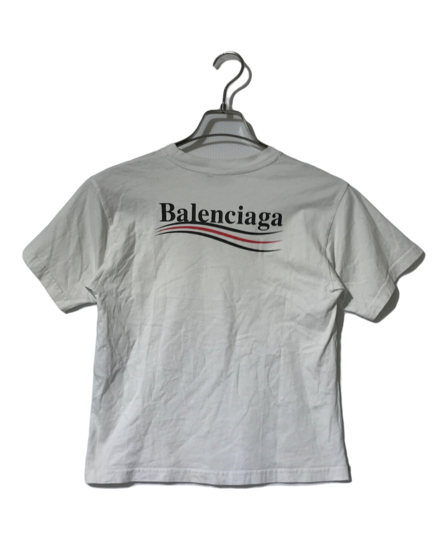 中古・古着通販BALENCIAGA (バレンシアガ) LOGO T-SHIRT ホワイト