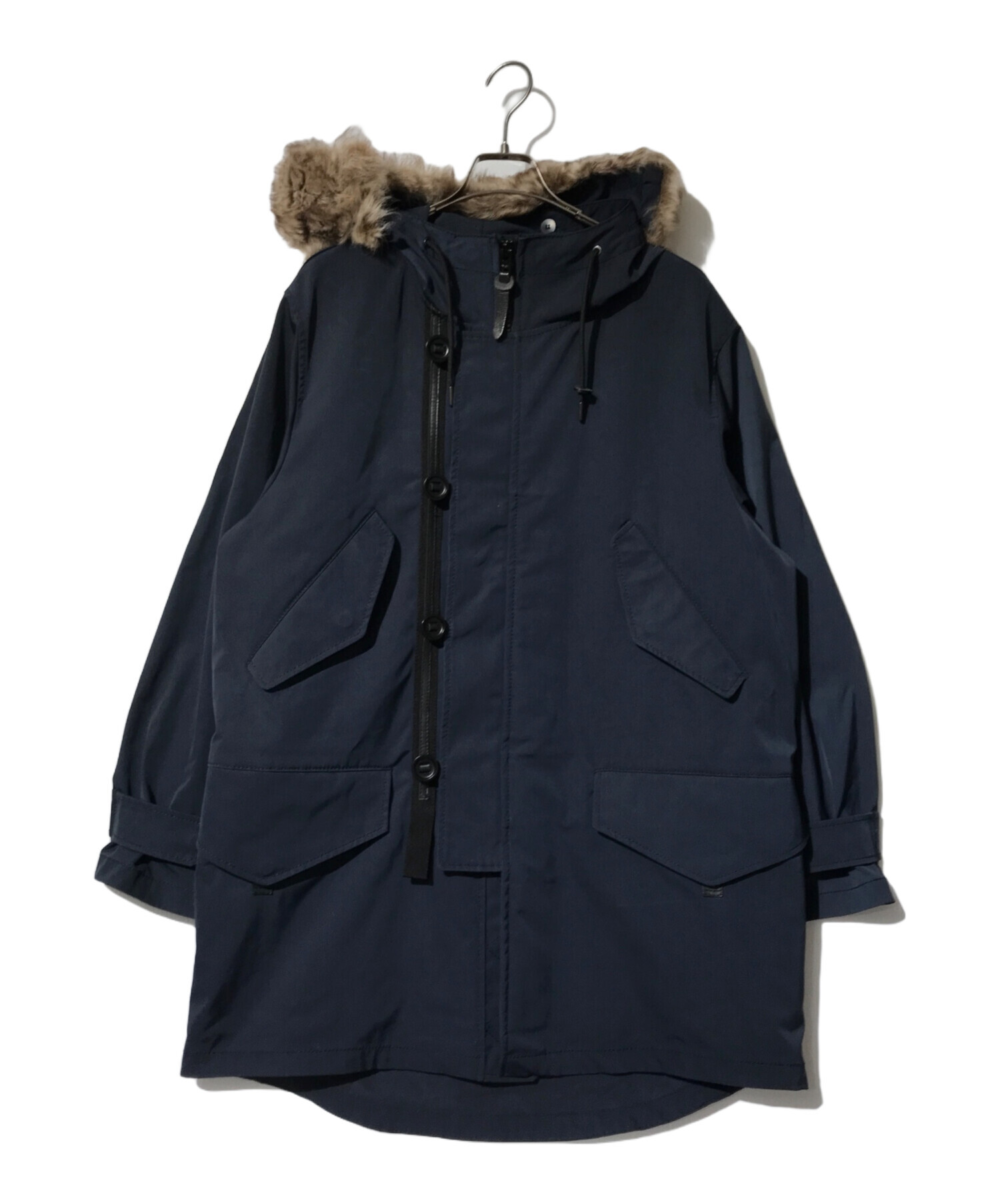 中古・古着通販】COACH (コーチ) ファー付ロングマウンテンパーカー 