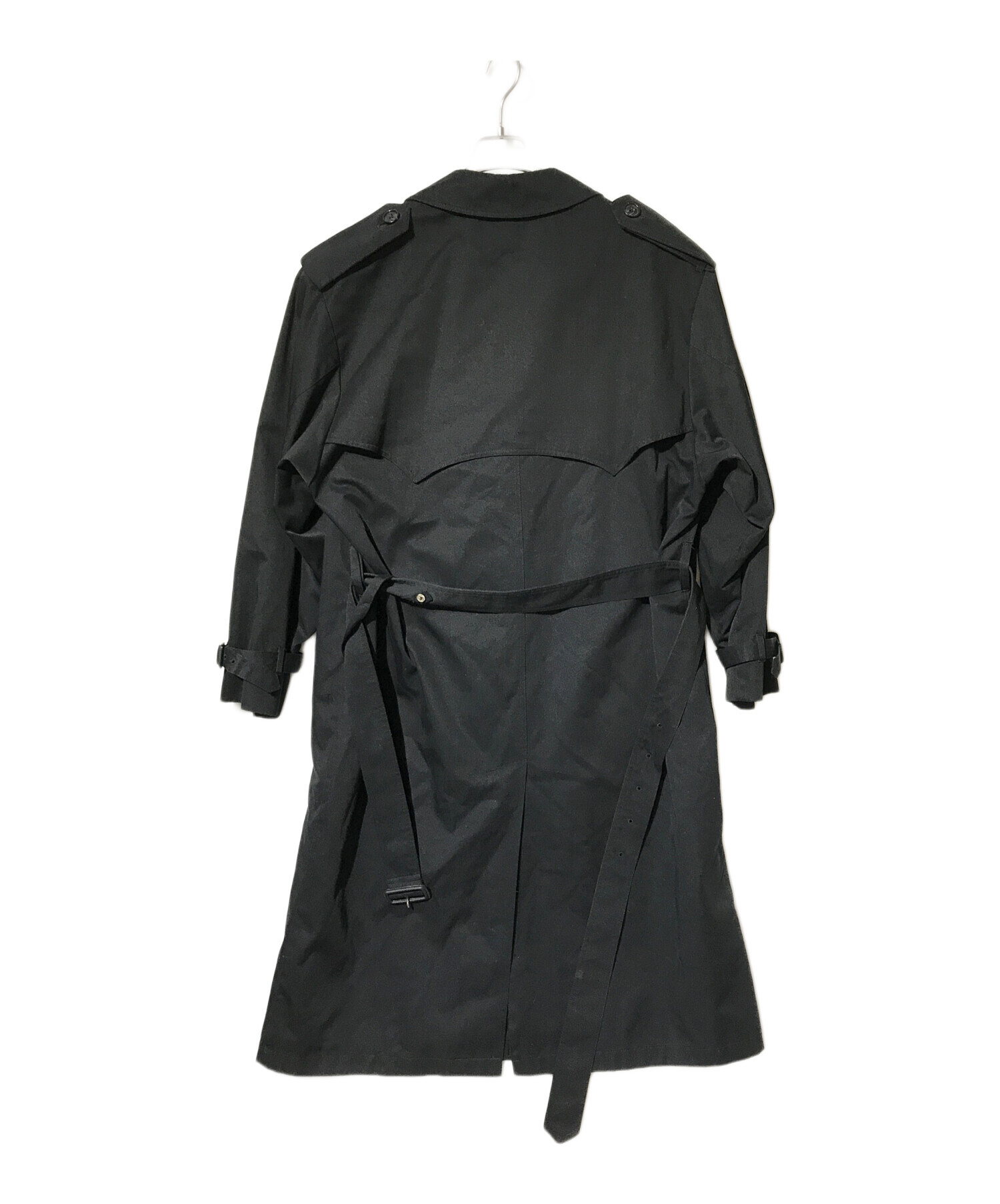 London LONDON FOG トレンチコート ブラック 42 fog ロンドンフォグ