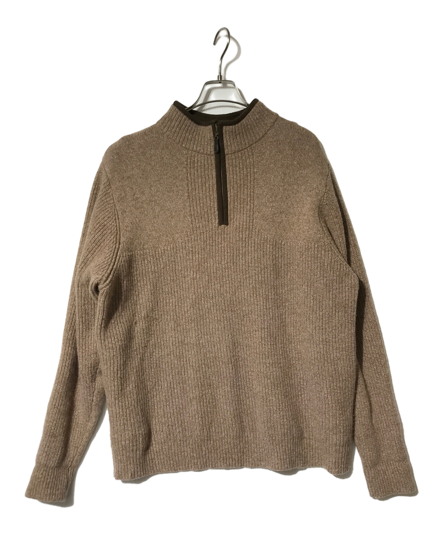 ラフシモンズ ニット L 近年 ブルゾン ハーフジップ イタリア製 ブラウン 中古・古着通販】L.L.Bean (エルエルビーン) ハーフジップシャツ