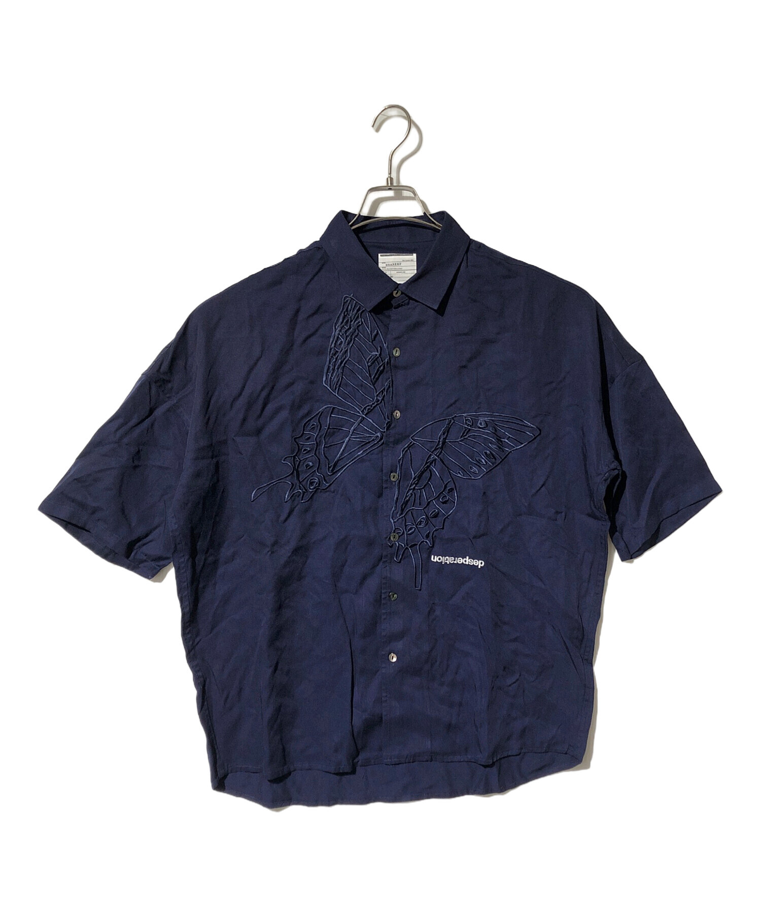中古・古着通販】SHAREEF (シャリーフ) BUTTERFLY S/S BIG SHIRTS 