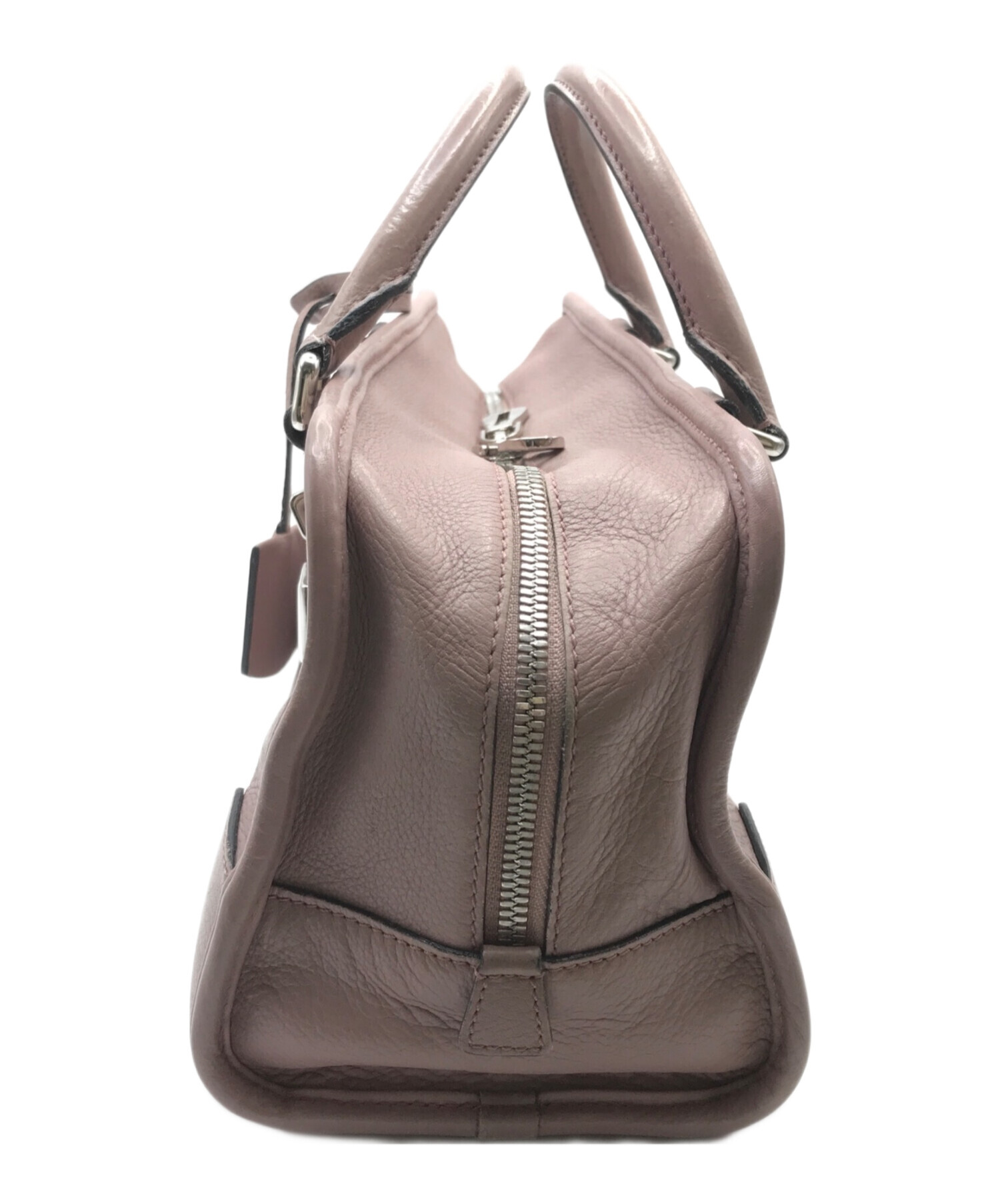 中古・古着通販】LOEWE (ロエベ) アマソナ28/ハンドバッグ パープル 