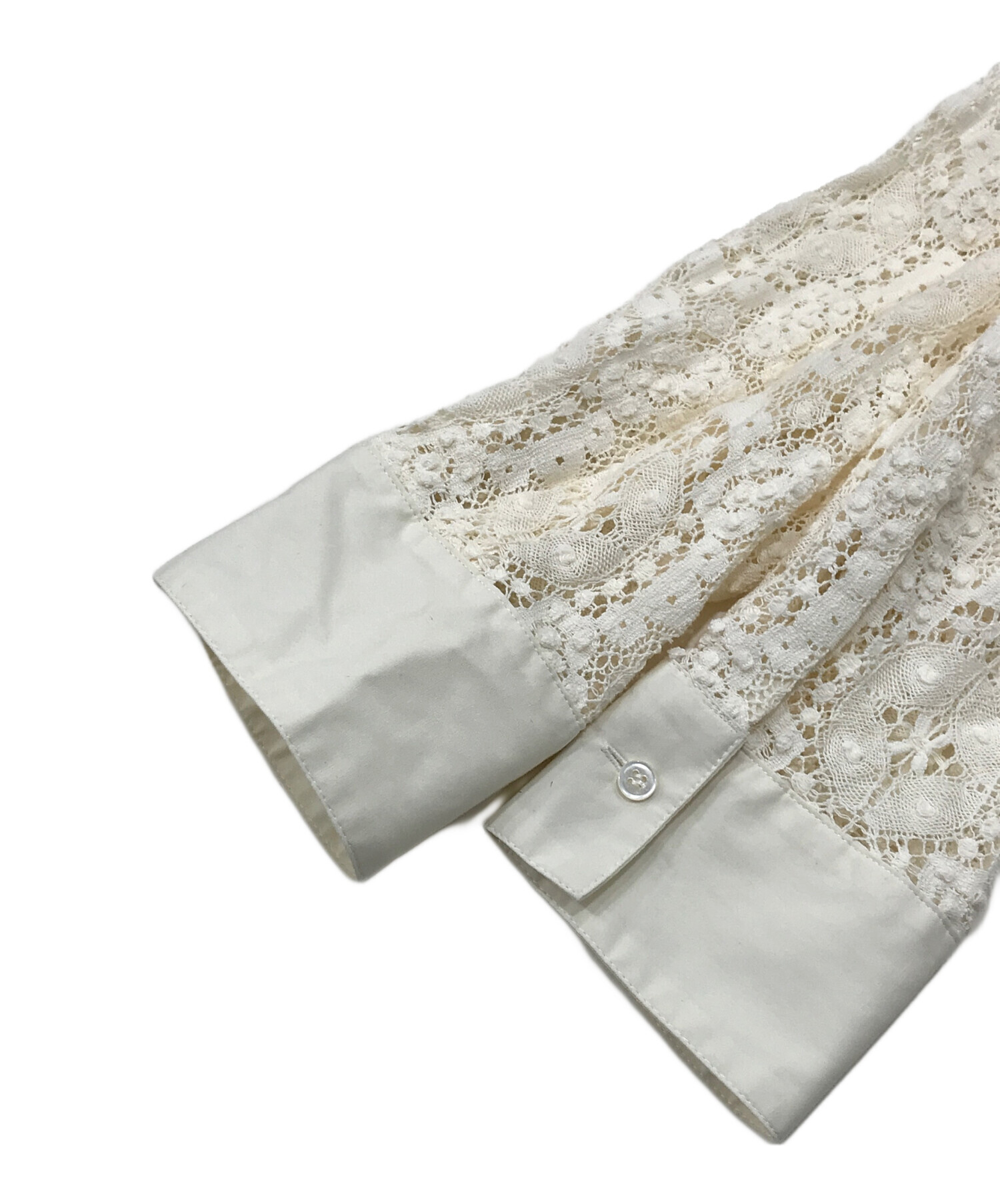 中古・古着通販】AAKU (アアク) manhole別注レースシャツ