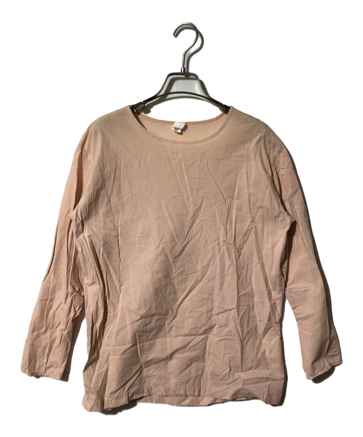 中古・古着通販】yoli (ヨリ) Simple blouse ピンク サイズ:F