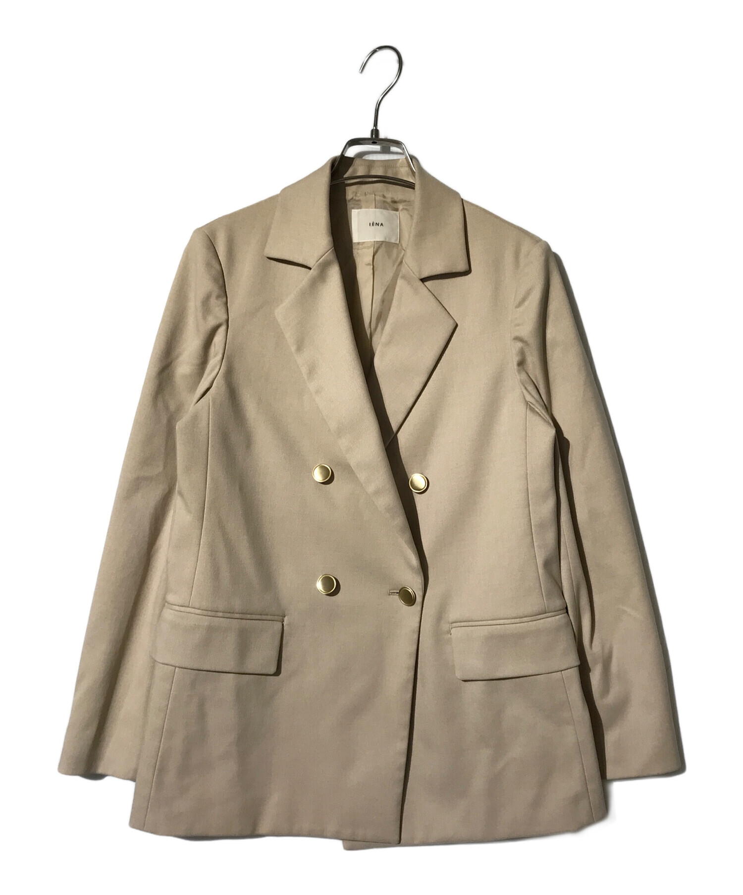 中古・古着通販】IENA (イエナ) T/Rツイル ダブルブレスト 中古・古着通販】IENA (イエナ) T/Rツイル ダブルブレスト