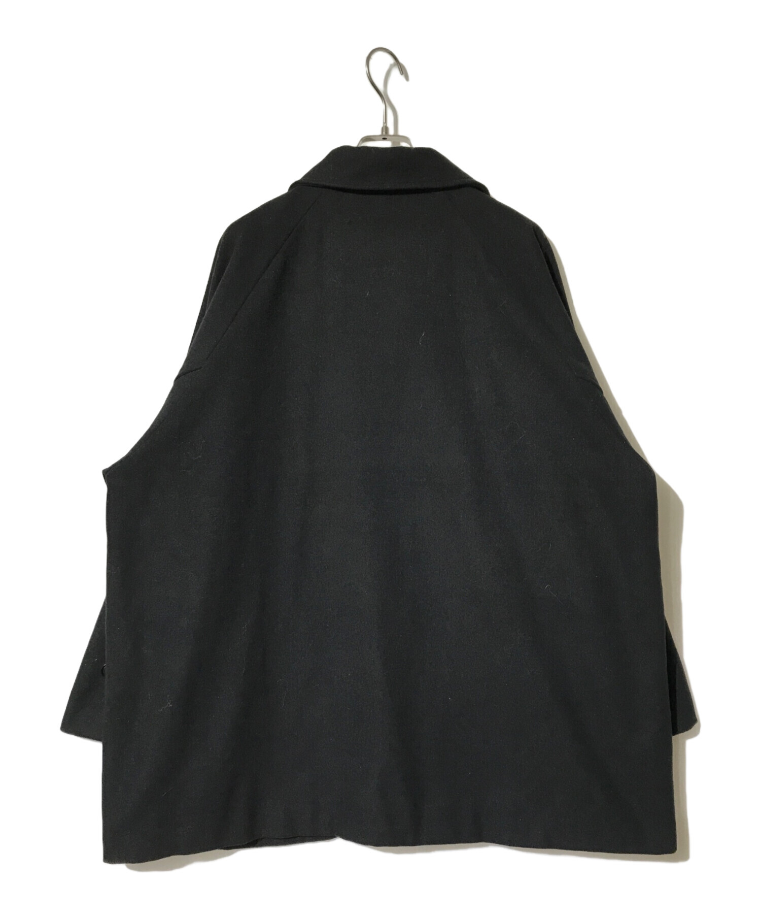 中古・古着通販】flaner (フラネ) ルーズステンカラーミドルコート