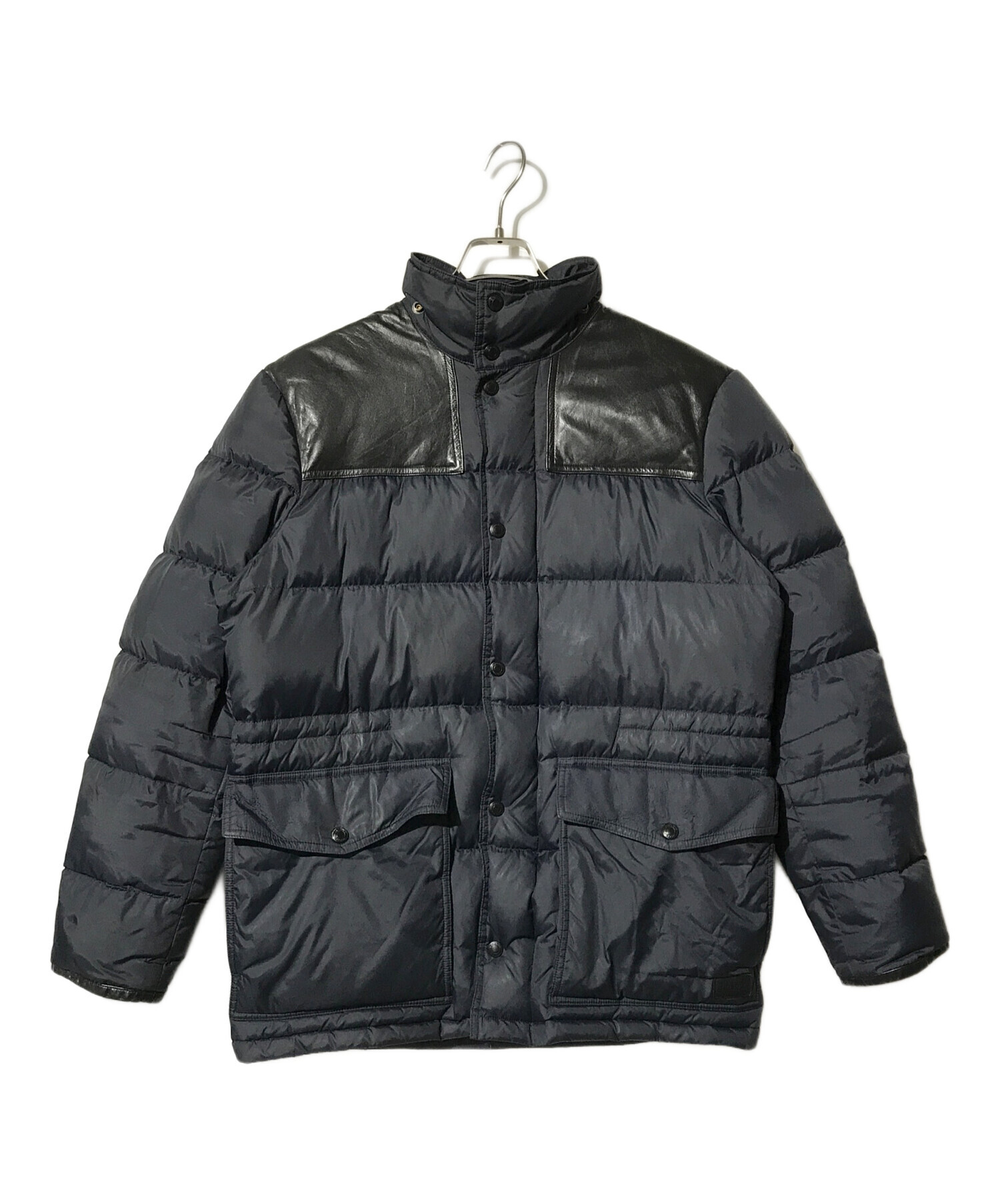 中古・古着通販】COACH (コーチ) ダウンジャケット ネイビー 中古・古着通販】COACH (コーチ) ダウンジャケット ネイビー