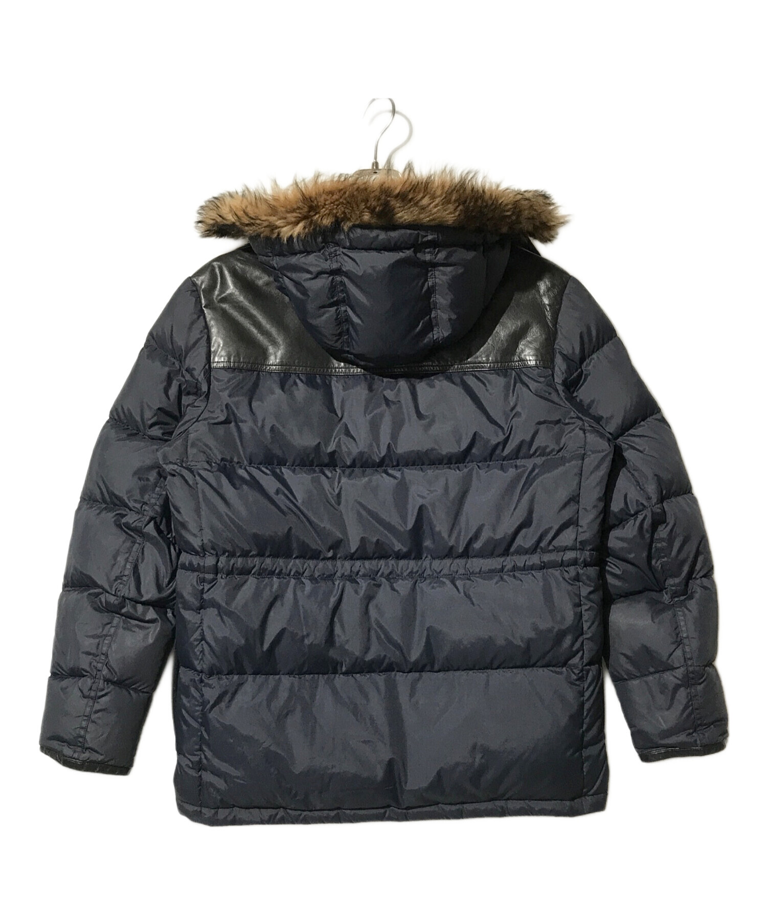 中古・古着通販】COACH (コーチ) ダウンジャケット ネイビー サイズ:M 