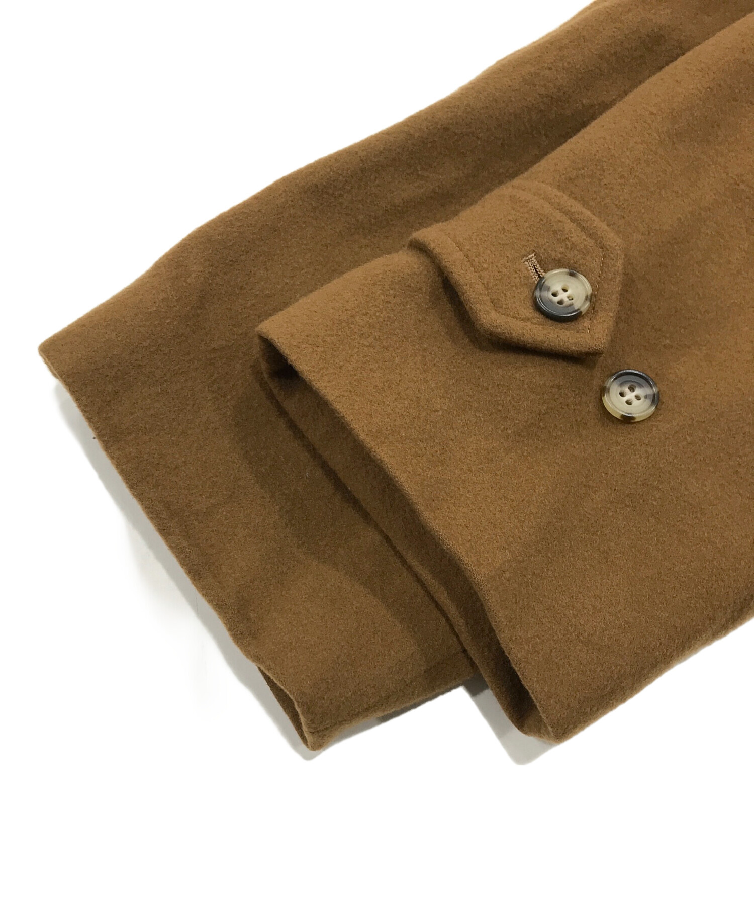 BARACUTAベージュ メンズコート LL　ジャケット　イタリア製　新品 中古・古着通販】BARACUTA (バラクータ) カシミヤブレンドジャケット