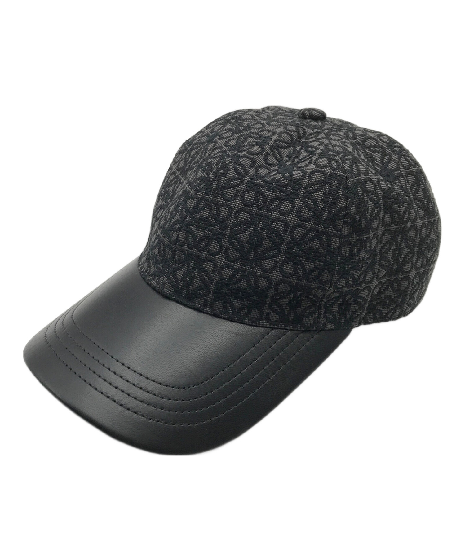 LOEWE ブラック ベースボールキャップ 新品未使用】 25SS LOEWE