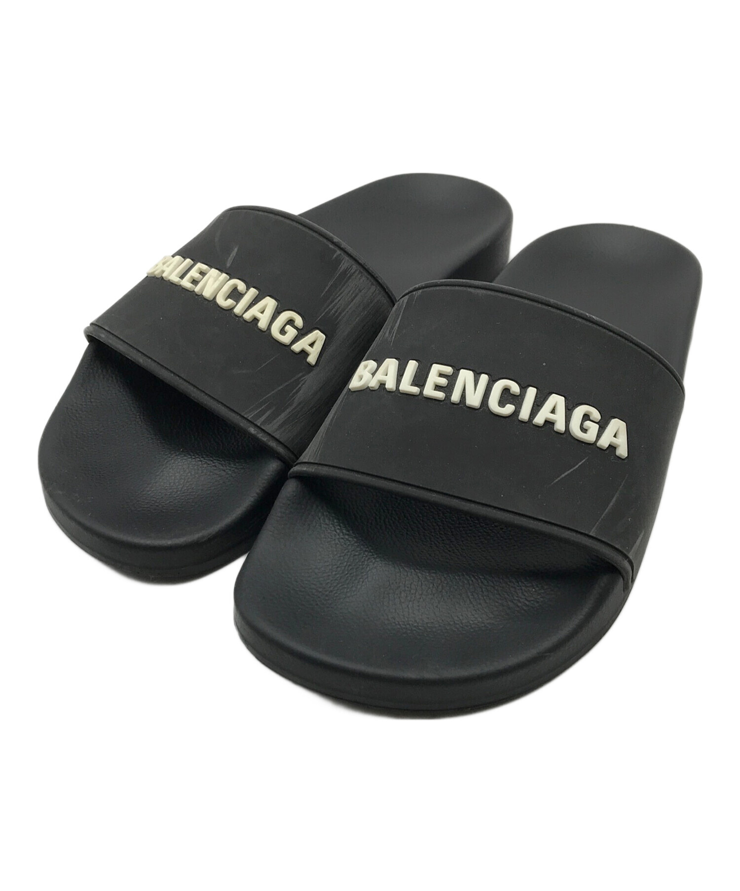中古・古着通販】BALENCIAGA (バレンシアガ) POOL SANDAL ブラック