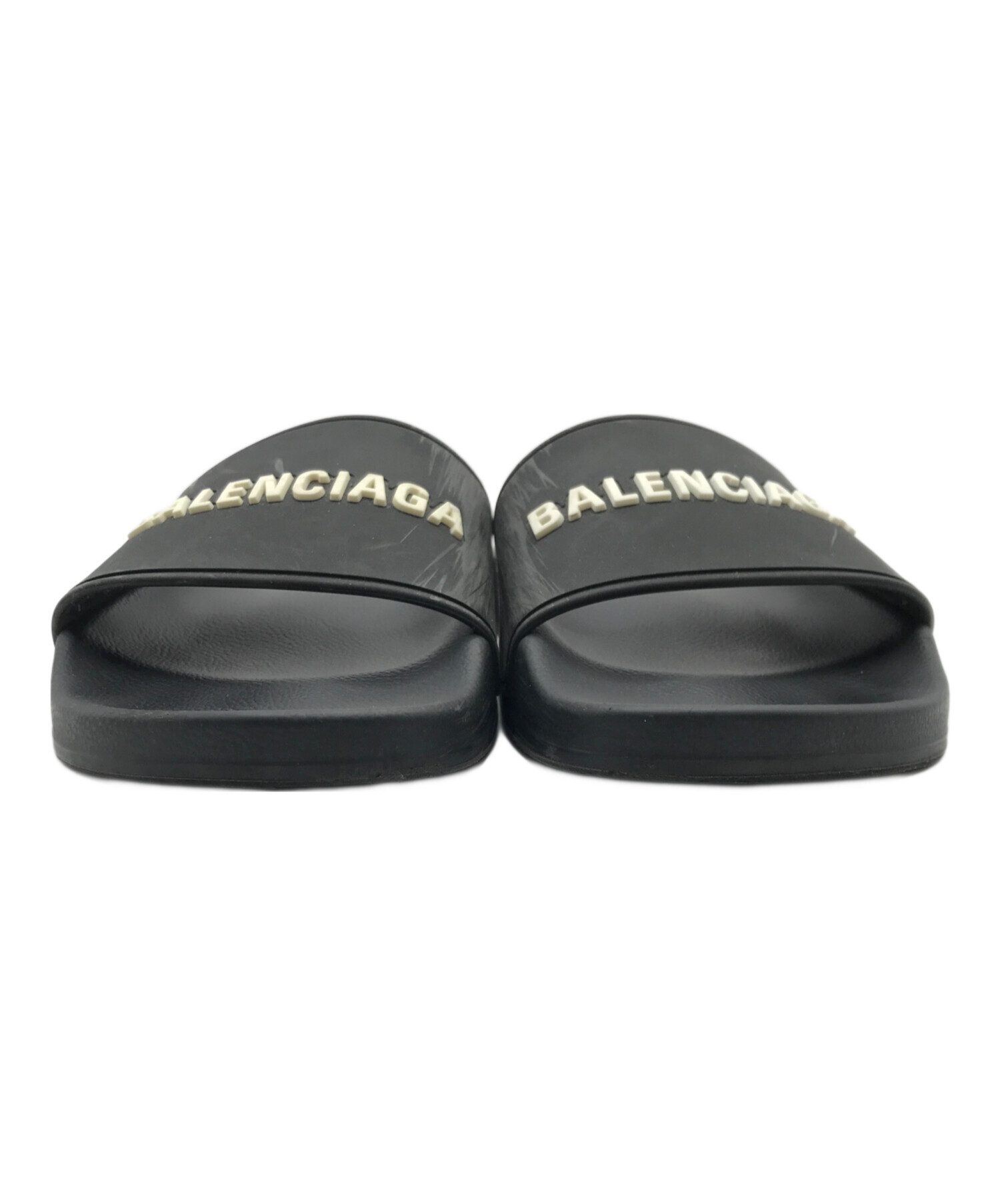 中古・古着通販】BALENCIAGA (バレンシアガ) POOL SANDAL ブラック 