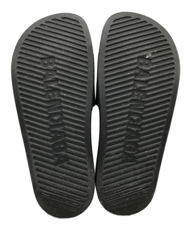 中古・古着通販】BALENCIAGA (バレンシアガ) POOL SANDAL ブラック