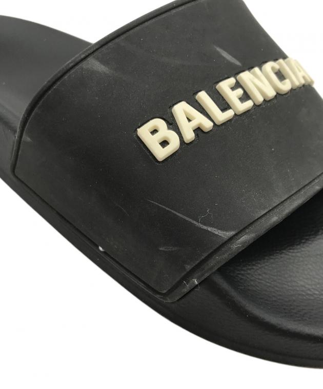 中古・古着通販】BALENCIAGA (バレンシアガ) POOL SANDAL ブラック