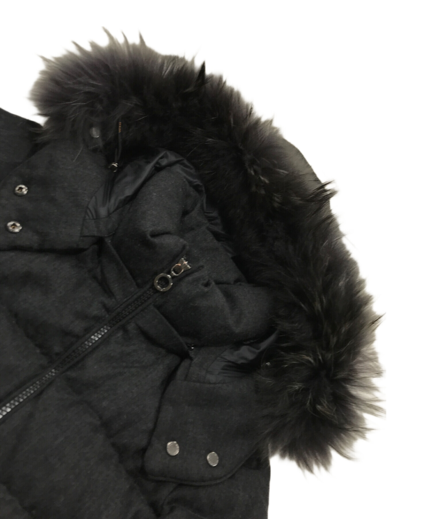 中古・古着通販】TATRAS (タトラス) ダウンコート ブラック サイズ:02