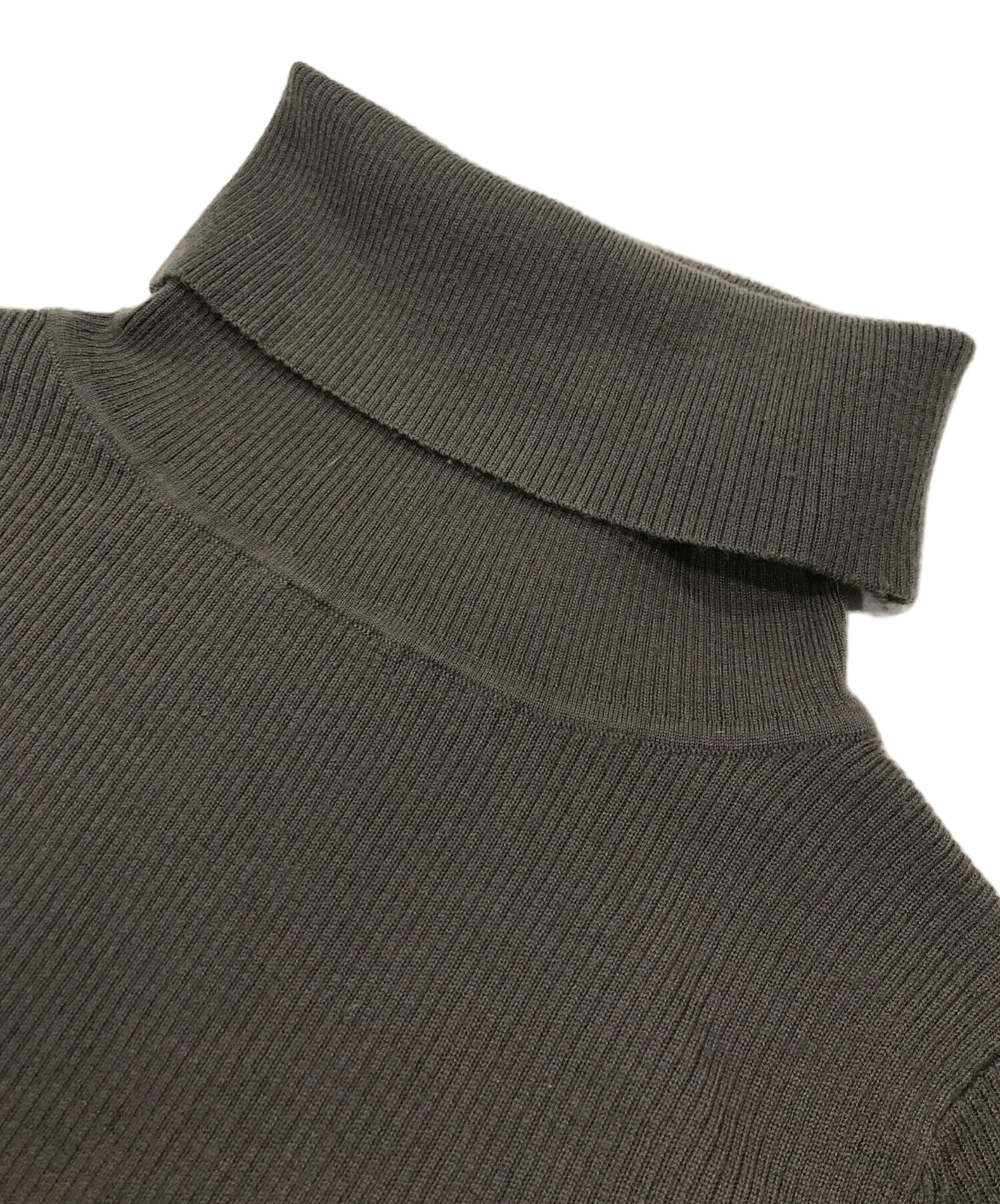 中古・古着通販】L'appartement (アパルトモン) WIDE Rib Knit グレー