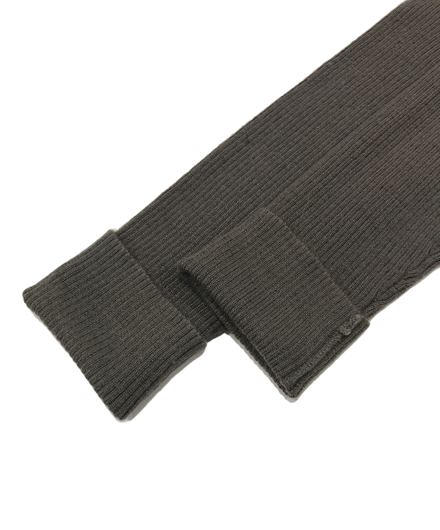 中古・古着通販】L'appartement (アパルトモン) WIDE Rib Knit グレー