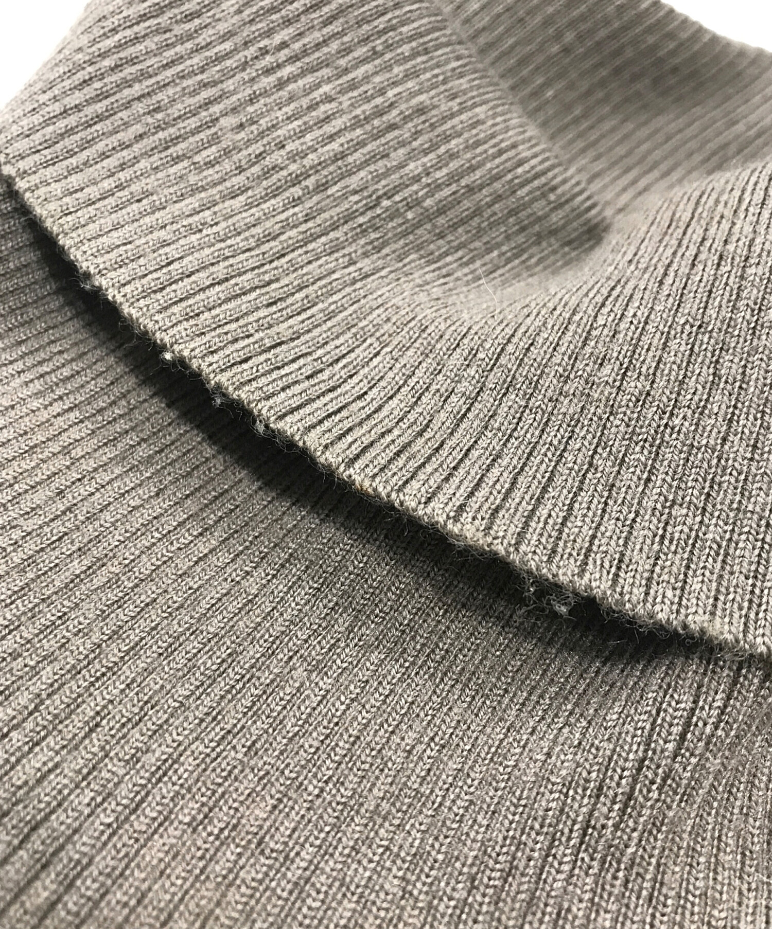 中古・古着通販】L'appartement (アパルトモン) WIDE Rib Knit グレー