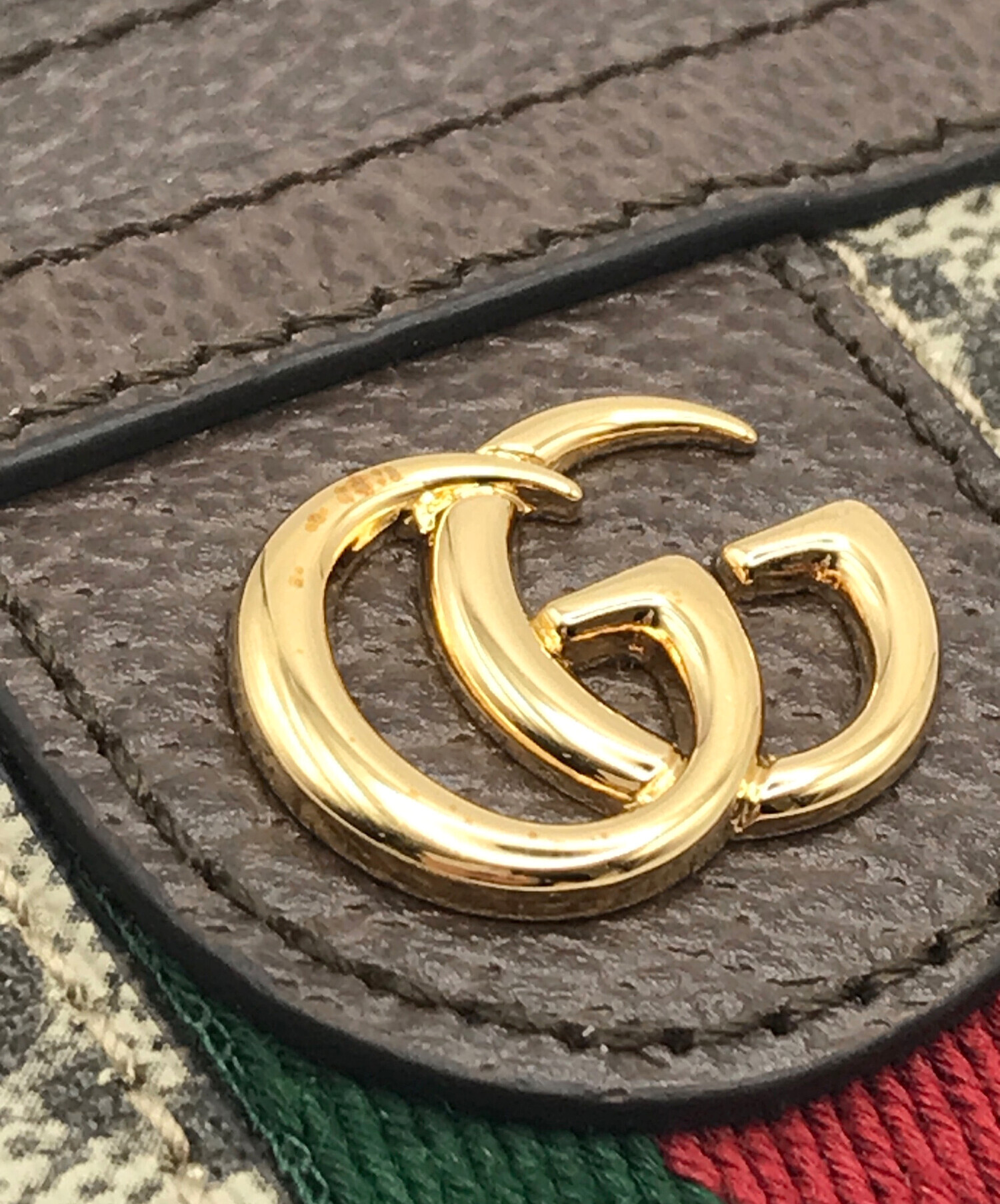中古・古着通販】GUCCI (グッチ) GGカードケース/オフィディア GG