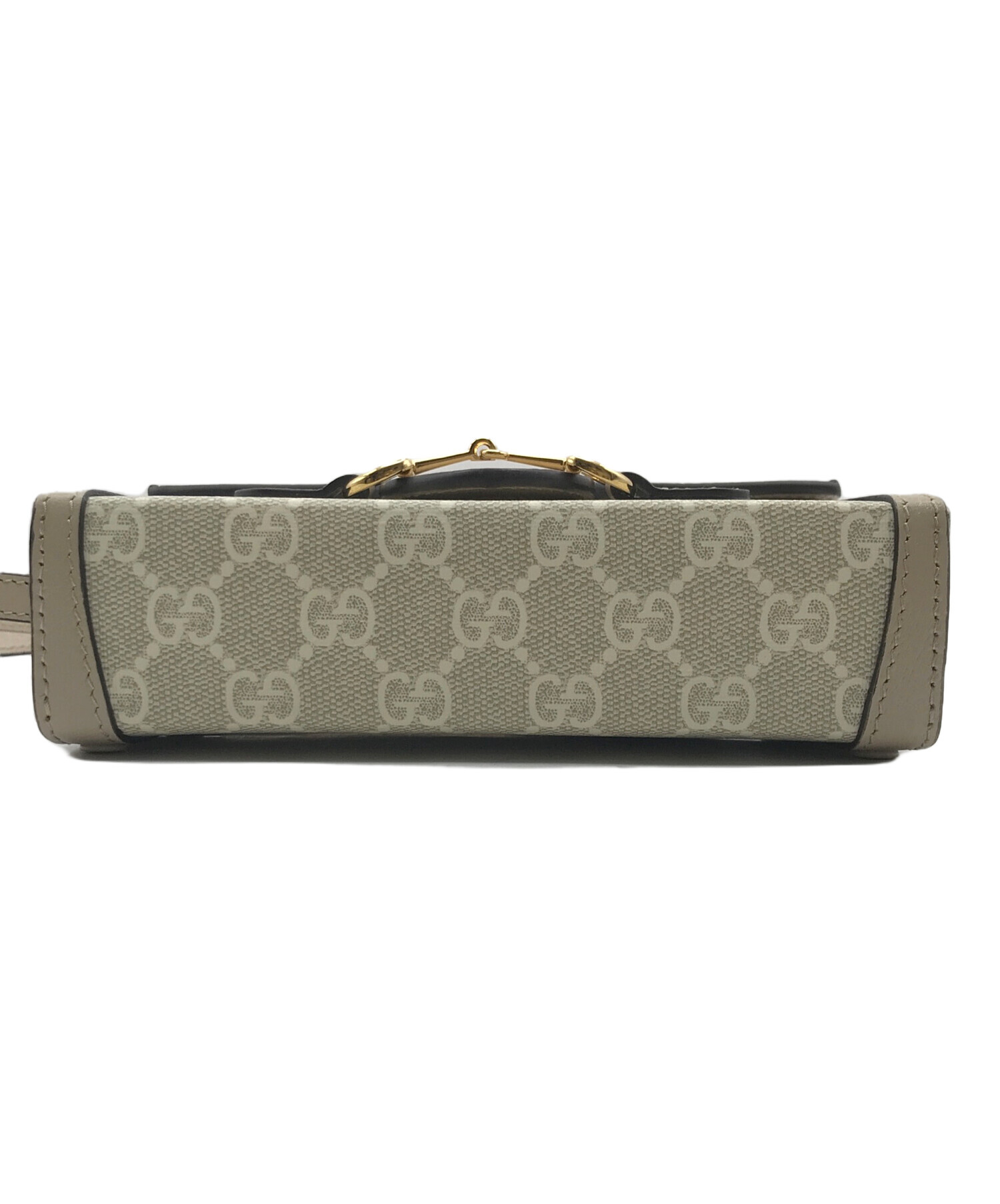 中古・古着通販】GUCCI (グッチ) GGスプリームホースビットショルダー 
