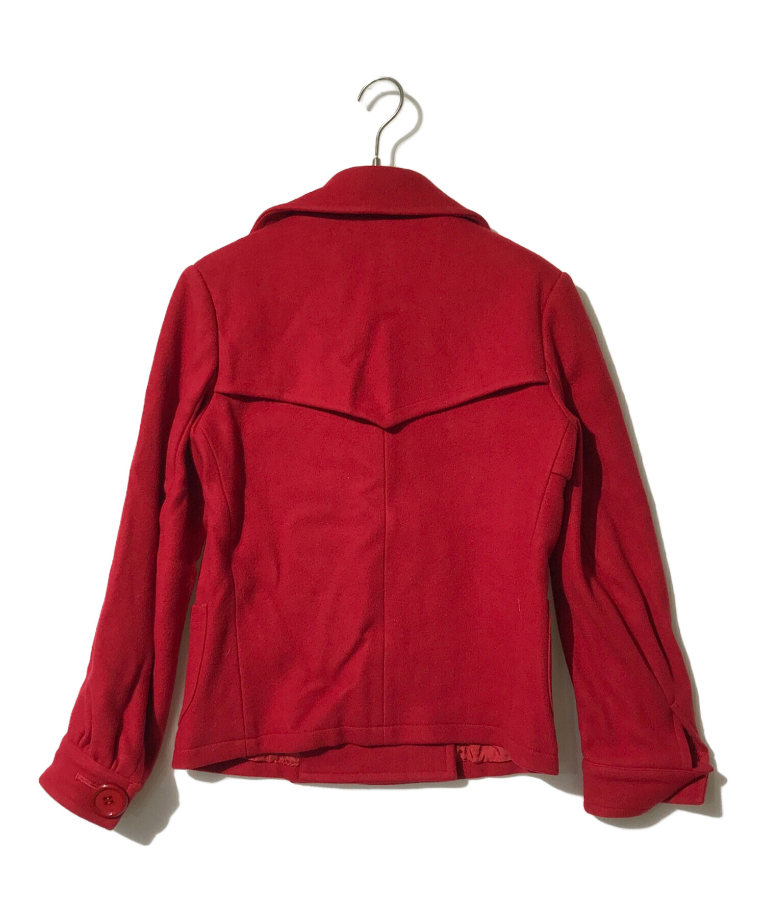 中古・古着通販】LIMI feu (リミフゥ) Pコート レッド サイズ:S