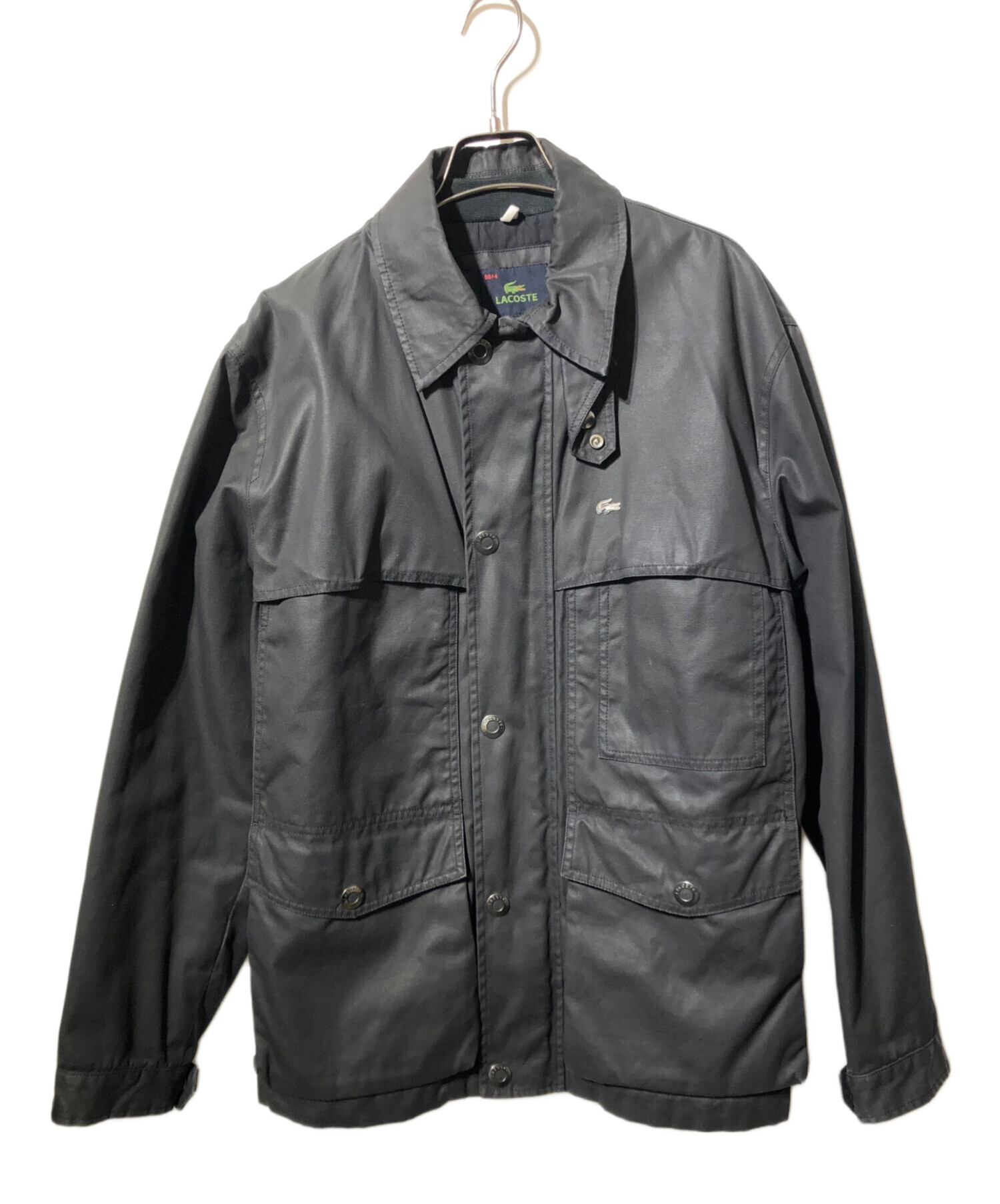 中古・古着通販】LACOSTE (ラコステ) ワークジャケット ブラック 