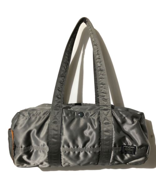 中古・古着通販】PORTER (ポーター) ミニボストンバッグ グレー