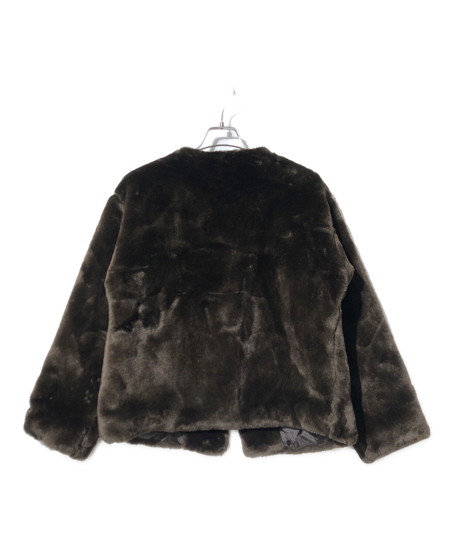 中古・古着通販】OHOTORO (オオトロ) エコファージャケット ブラウン 