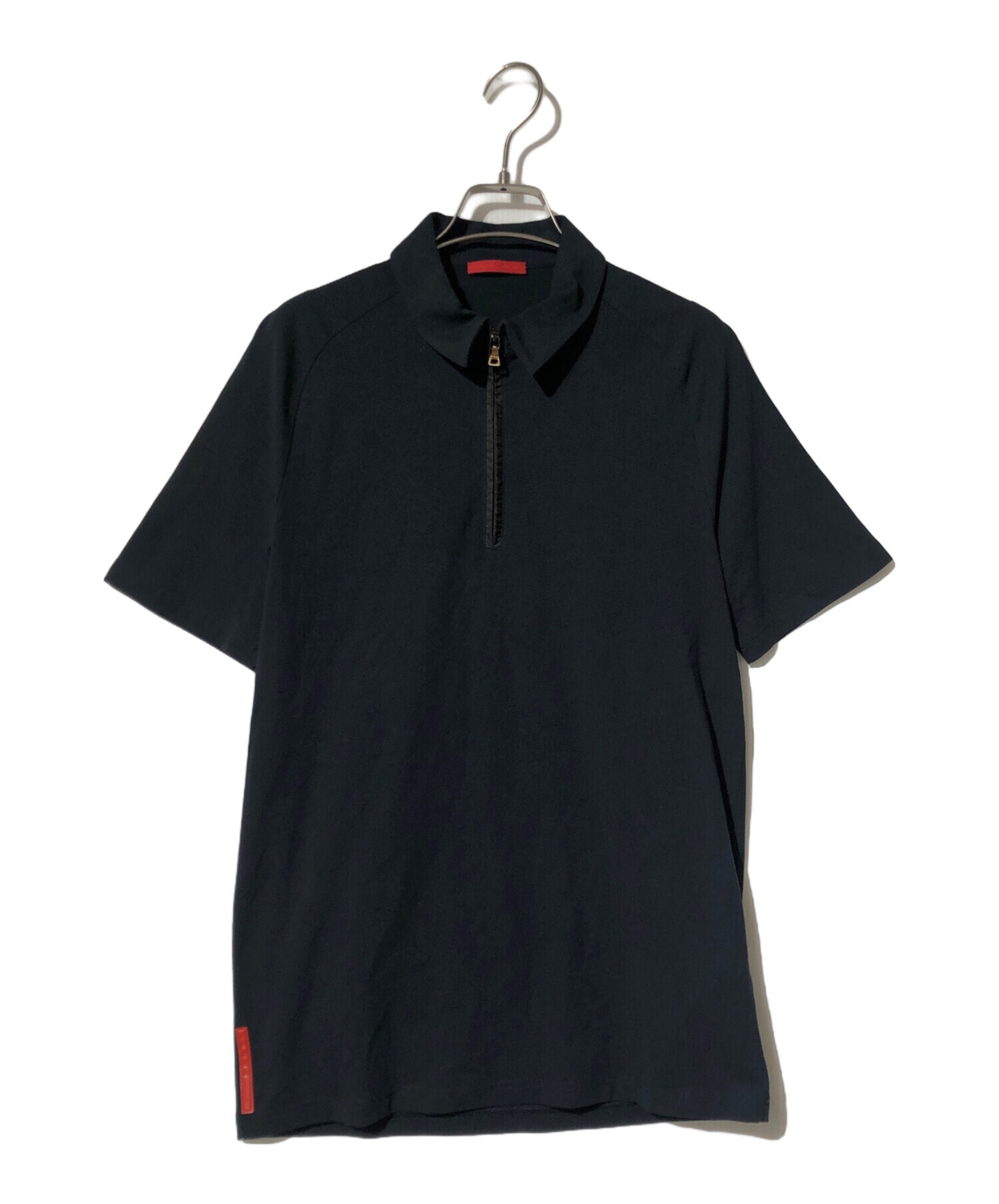 prada sport ハーフジップポロシャツ 中古・古着通販】PRADA SPORTS (プラダスポーツ) ハーフジップ