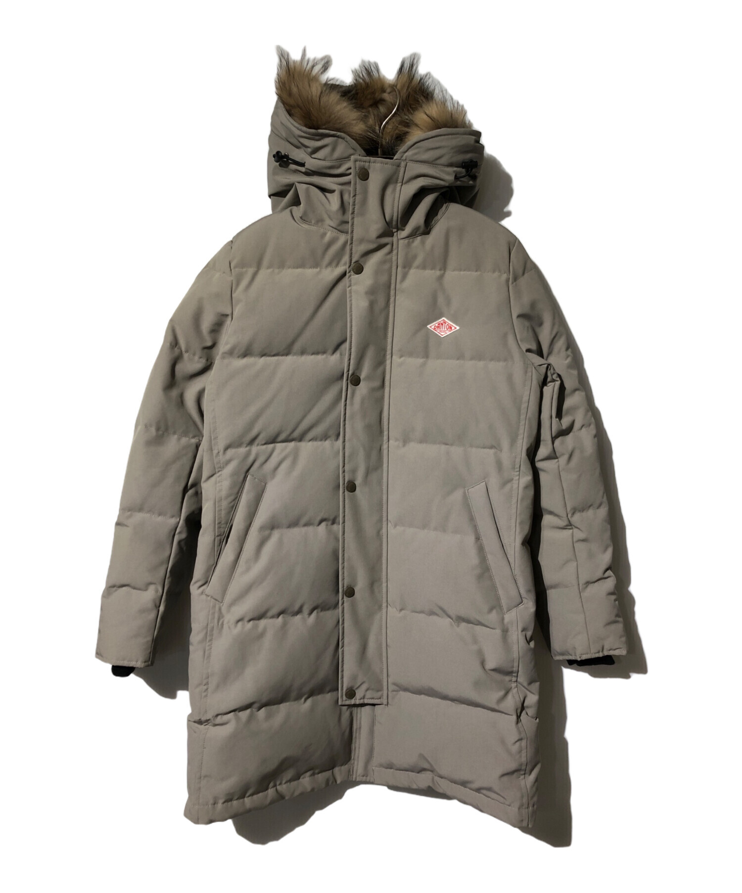 中古・古着通販】DANTON (ダントン) フード付きロングダウンコート 