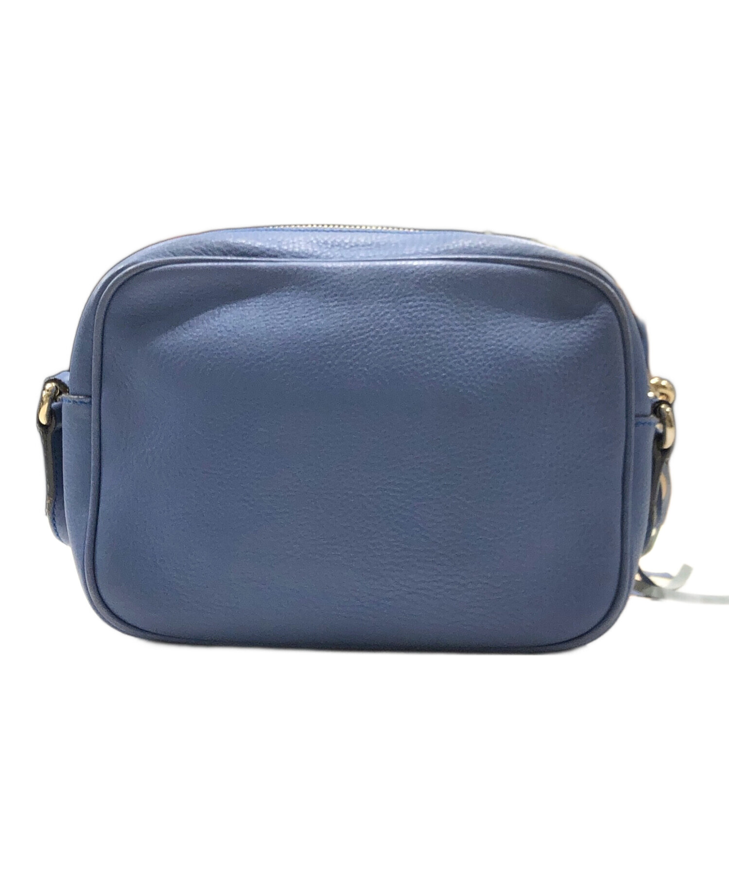 中古・古着通販】GUCCI (グッチ) ソーホー ショルダーバッグ ブルー 