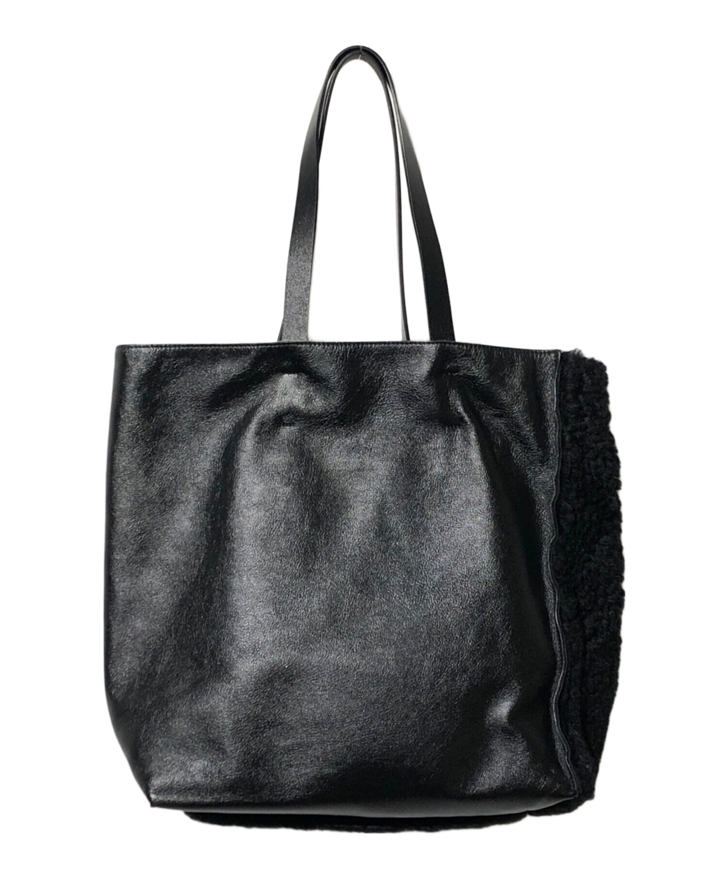 中古・古着通販】MARNI (マルニ) MUSEO SOFT LARGE TOTE ブラック 