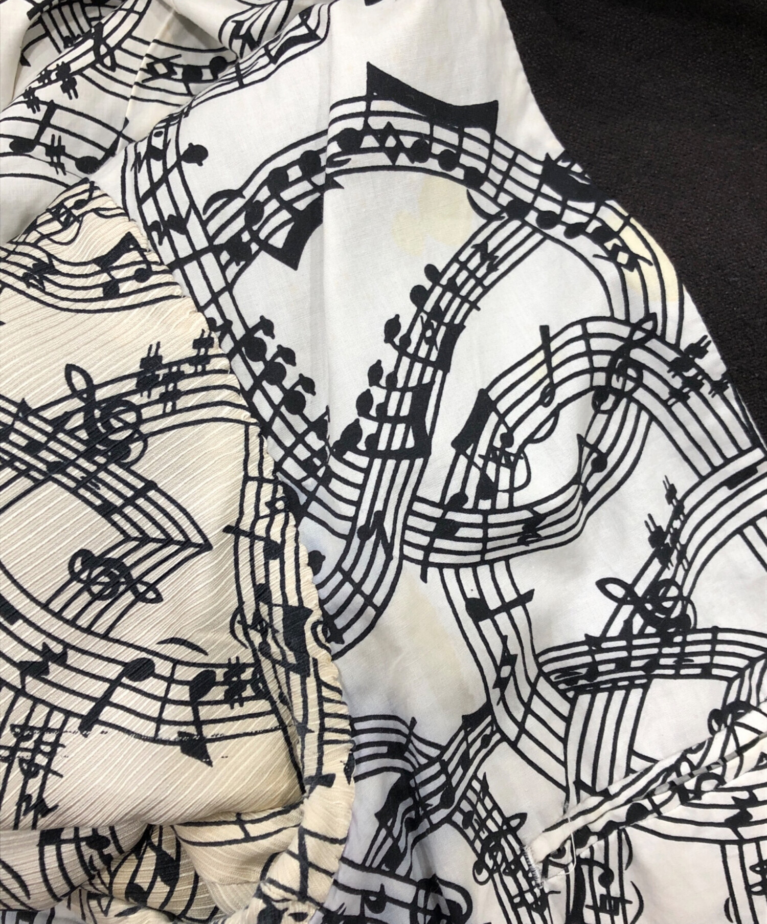 中古・古着通販】NUMBER (N)INE (ナンバーナイン) 07SS裏地音符