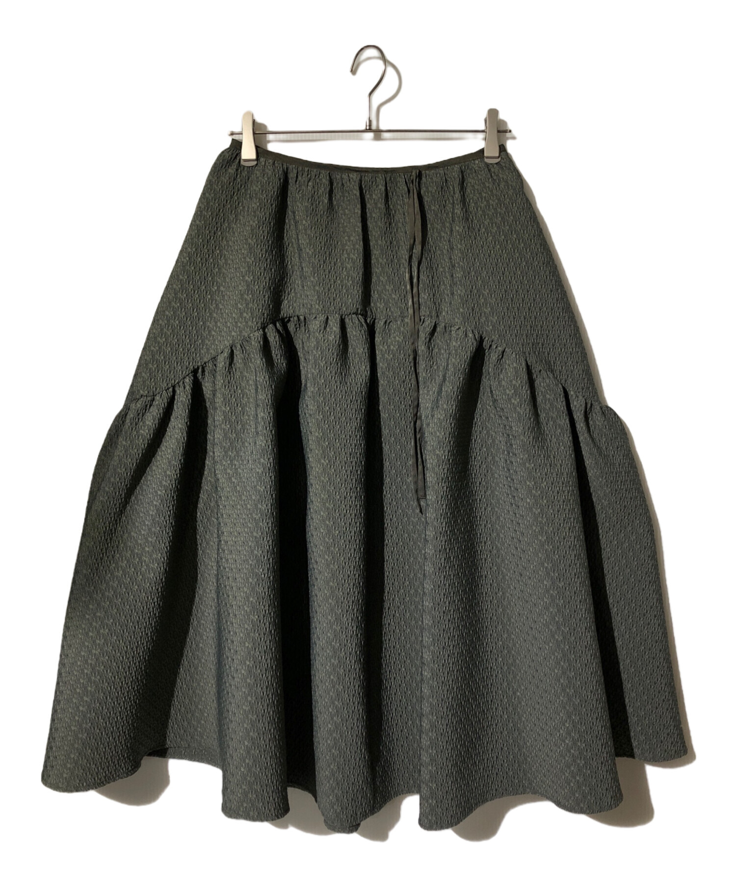 中古・古着通販】Bluelea (ブルレア) Jacquard skirt カーキ サイズ:38