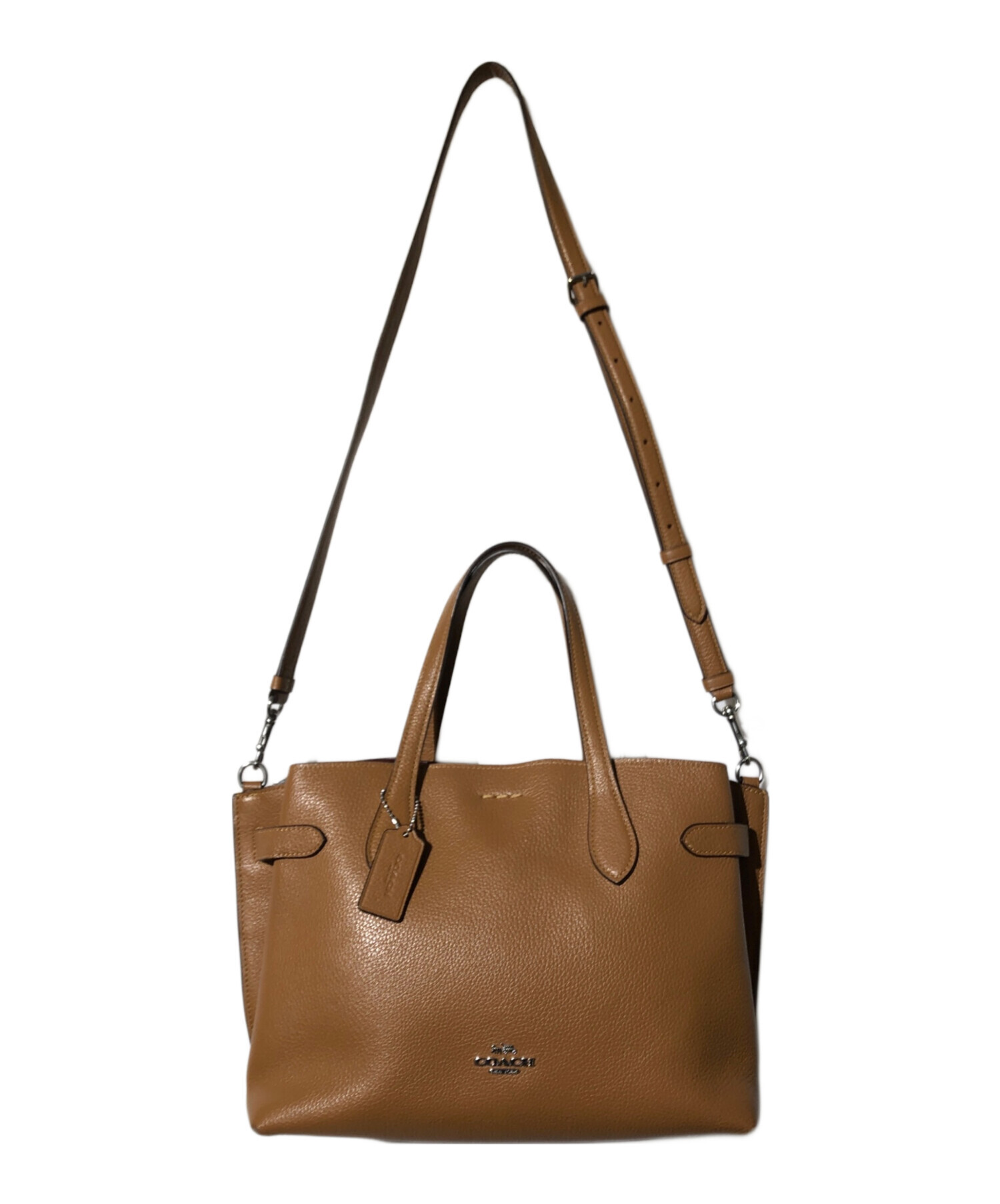 中古・古着通販】COACH (コーチ) ハンナ キャリーオール ブラウン 