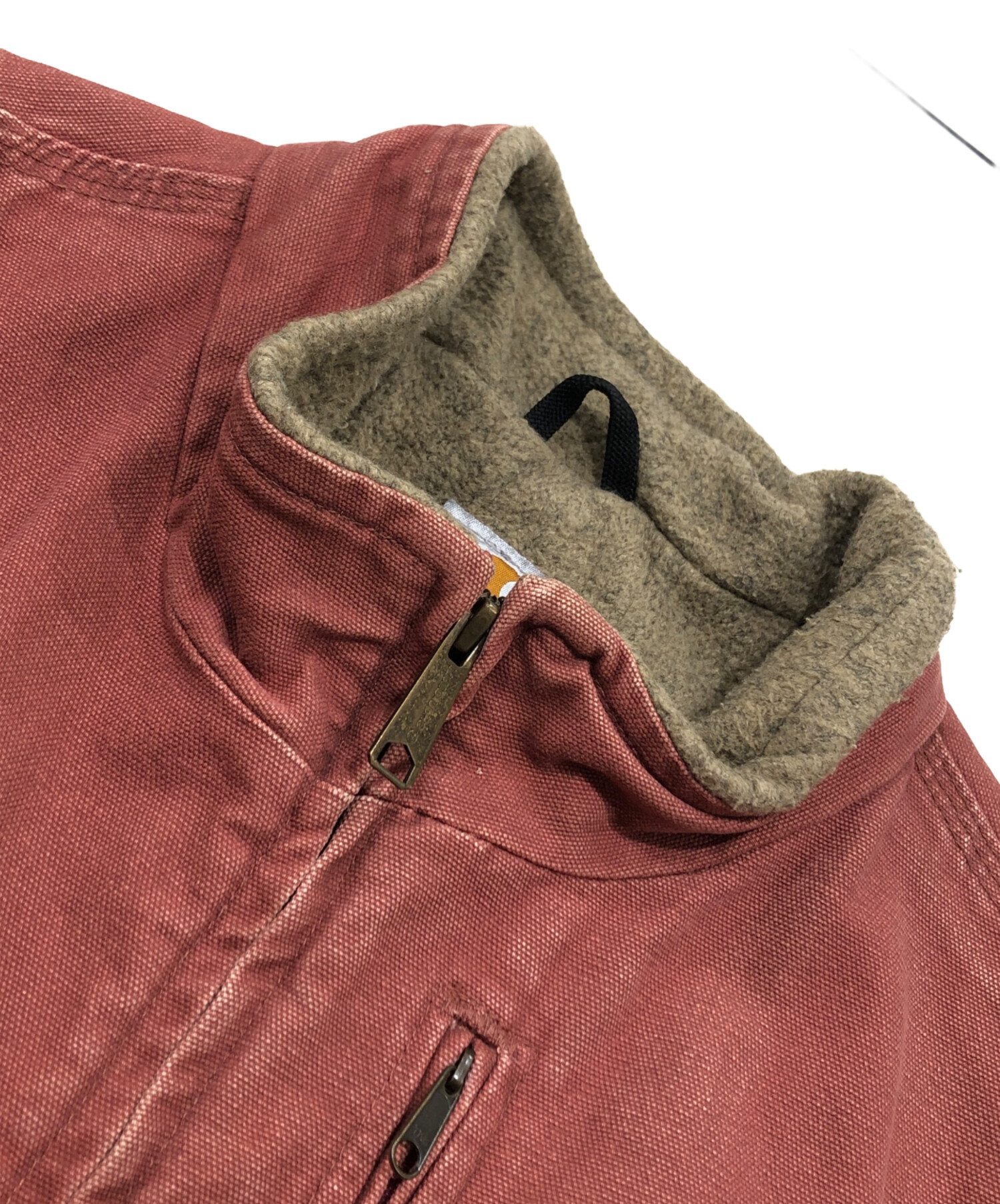 中古・古着通販】CarHartt (カーハート) ダックベスト レッド サイズ:L